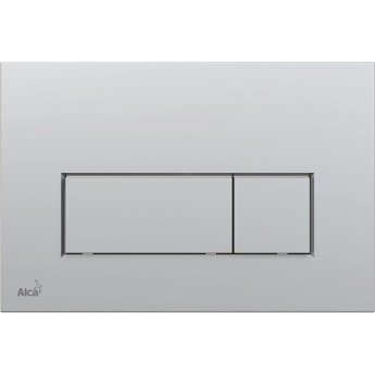 Кнопка управления ALCAPLAST THIN M572 для скрытых систем инсталляции, хром матовый